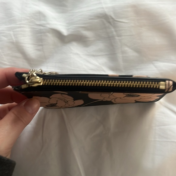 Kate Spade Keychain Wallet Pink & Black - Picture 3 of 5